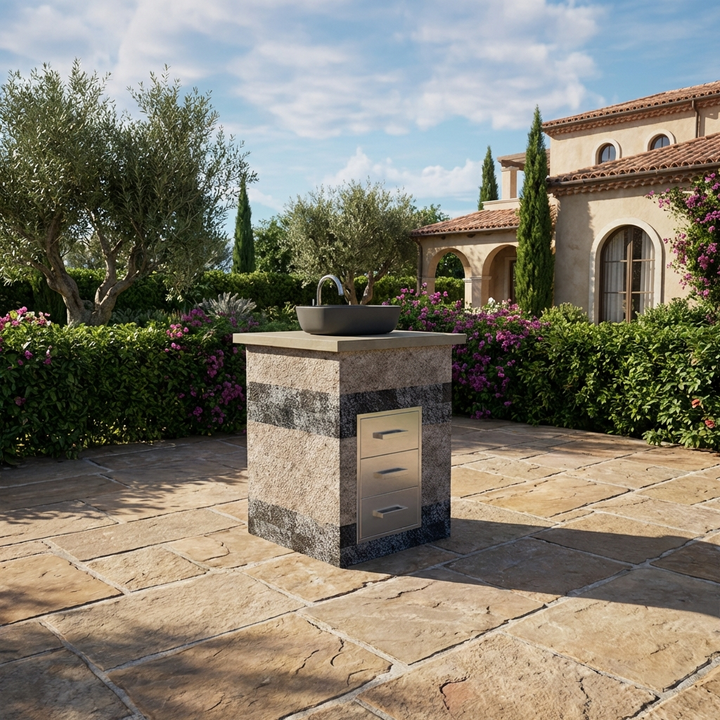 80cm Square Sink Kitchen